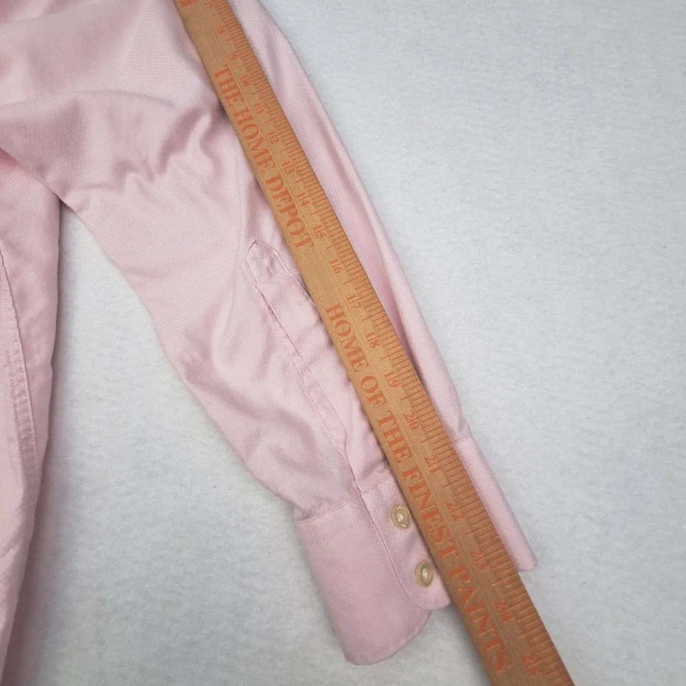 Charles Tyrwhitt Dress Shirt Mens 17.5‎ 35 Pink Classic Fit Egyptian Cotton Luxe
